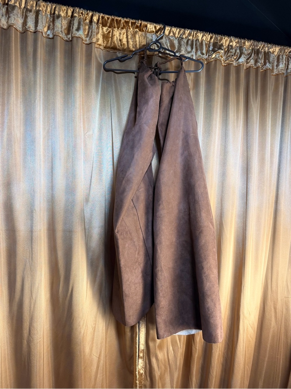 Costume Cowboy Chaps Brown Suede